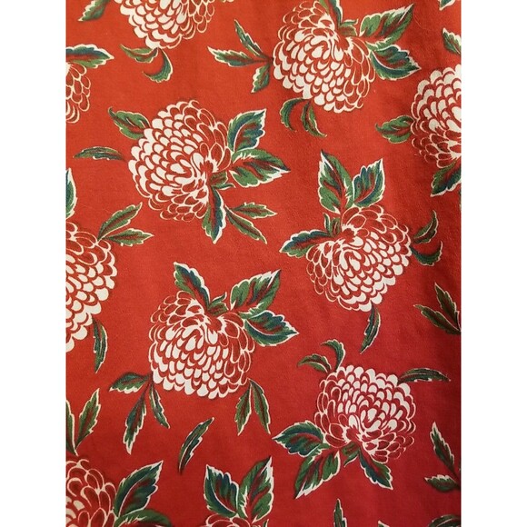 Collectif Vintage London Dress US M(8) UK 12 Fit & Flare Red Floral          T29 - Picture 5 of 8
